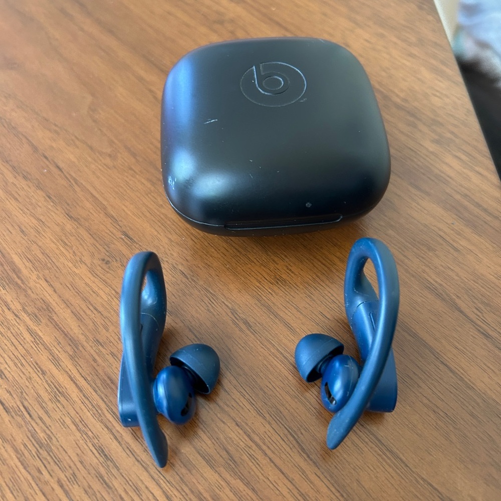 Beats Wireless Earbuds with Charging Case - Blue